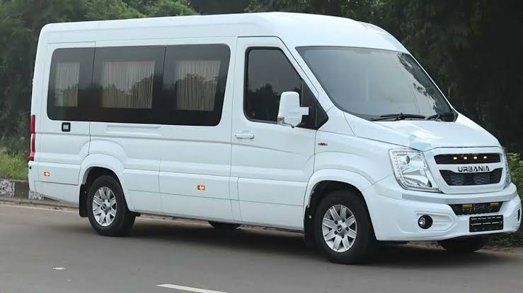 Force Urbania vehicle for PVS Tours and Travels